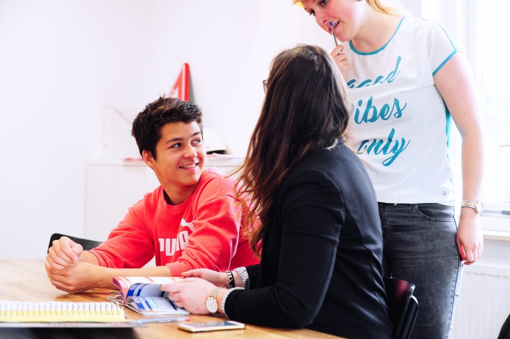 Leerling maakt samen een planning