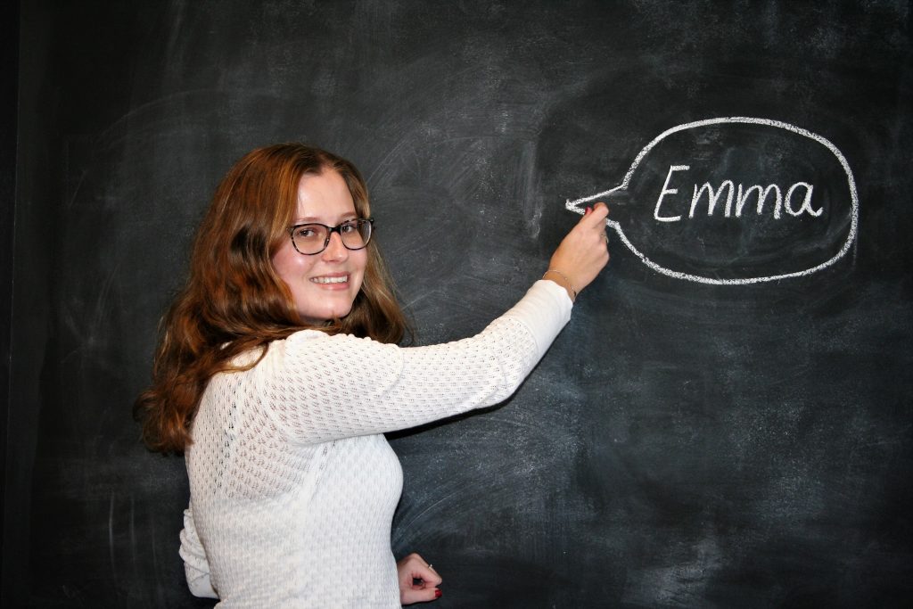 Studiecoach Emma geeft bijles in Frans