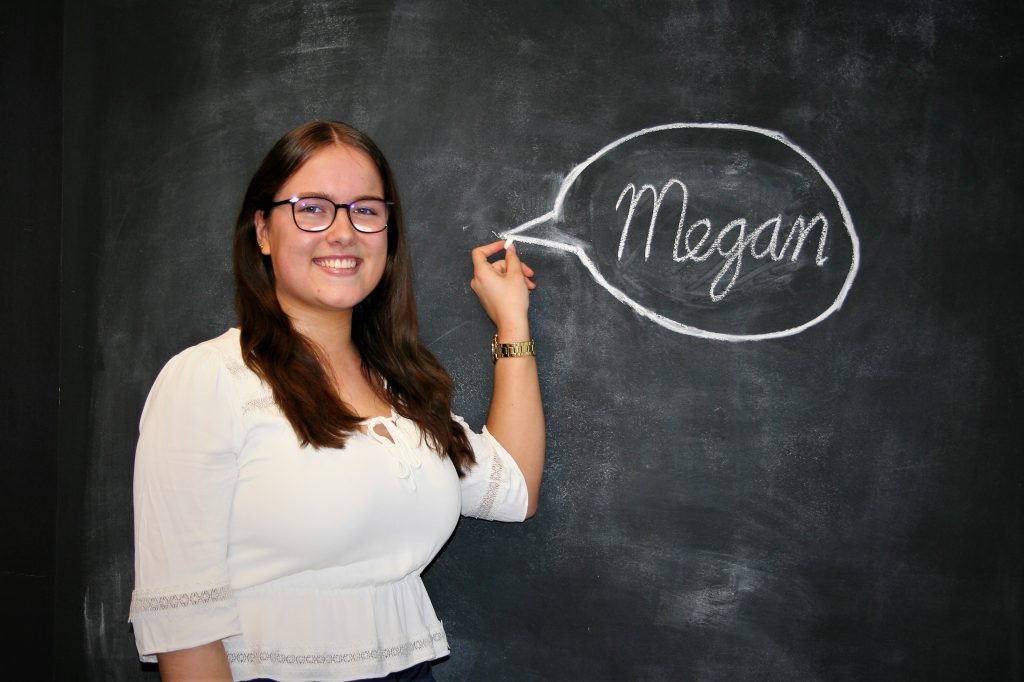 Studiecoach Megan geeft o.a. bijles in Engels