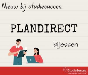 Plan Direct Bijlessen bij StudieSucces